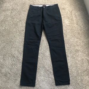 Blue chino pants